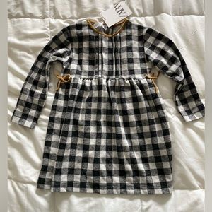 Zara Toddler Girl Plaid Dress